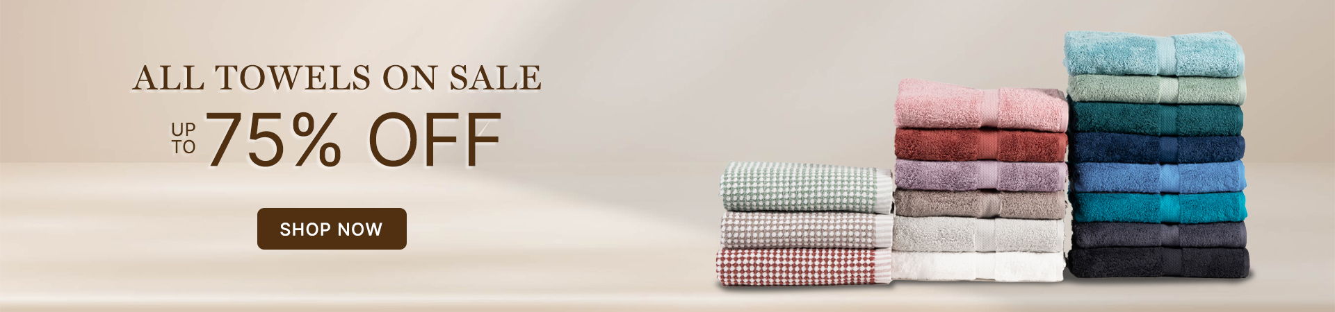All Towels On Sale, Up to 75% off