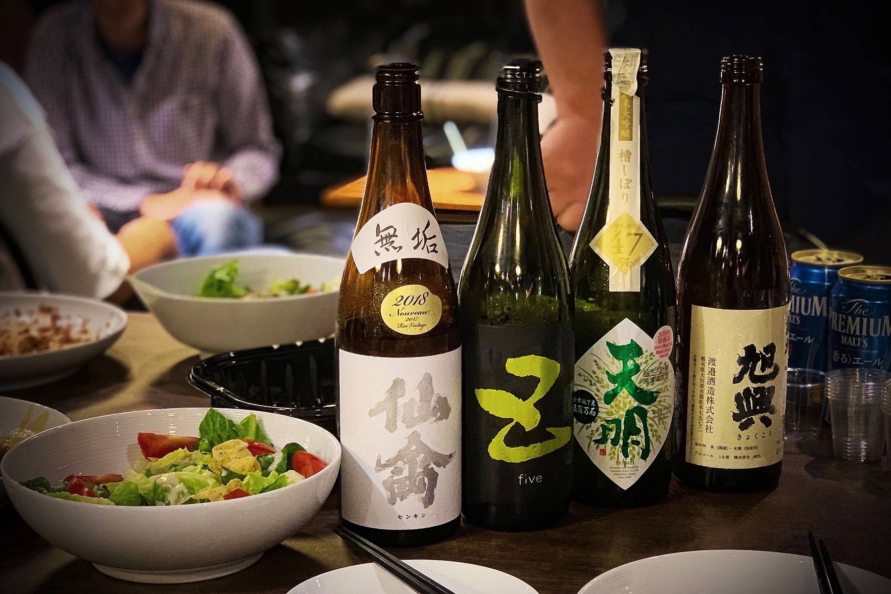 Le saké japonais, dans sa version raffinée, s'installe en France 