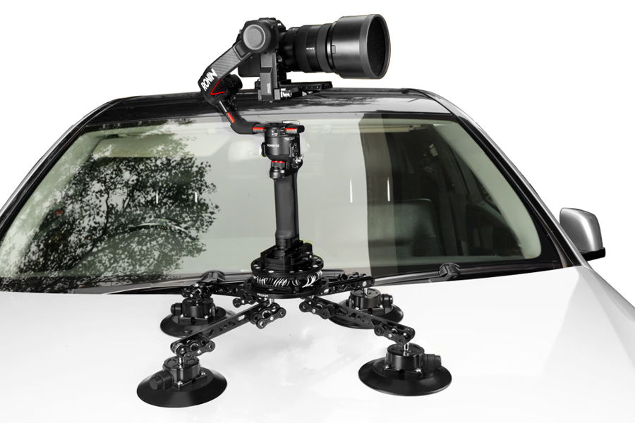 Proaim Ballpro Camera Suction Car Mount w Vibration Isolator for Gimbals 