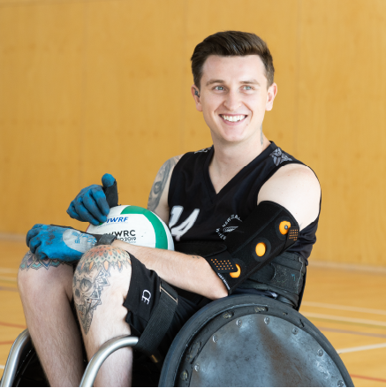New Zealand Wheel Blacks head to Tokyo Paralympics. Captain Cody Everson uses Myovolt to manage muscle recovery post games. 