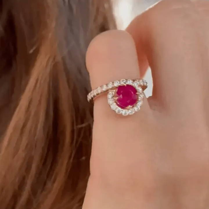 ruby endless loop pinky ring 