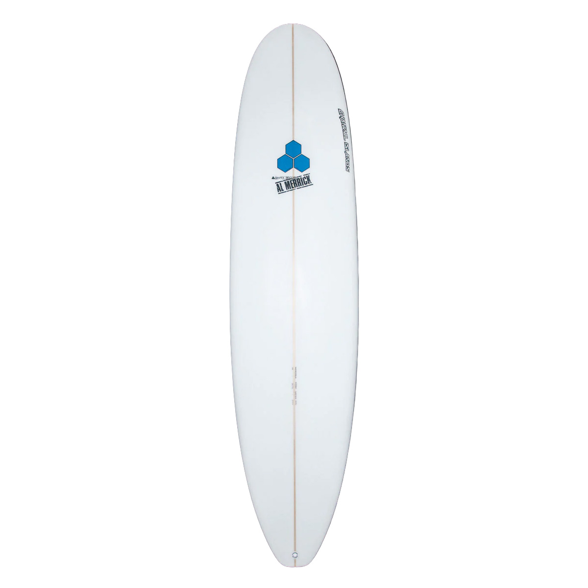 white surfboard on white background