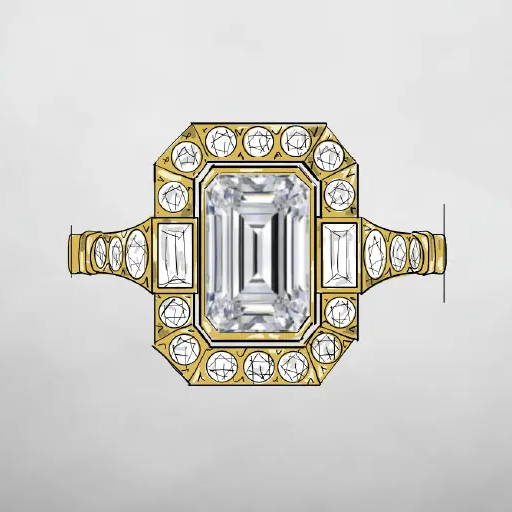 emerald-cut-engagement-ring-with-baguettes