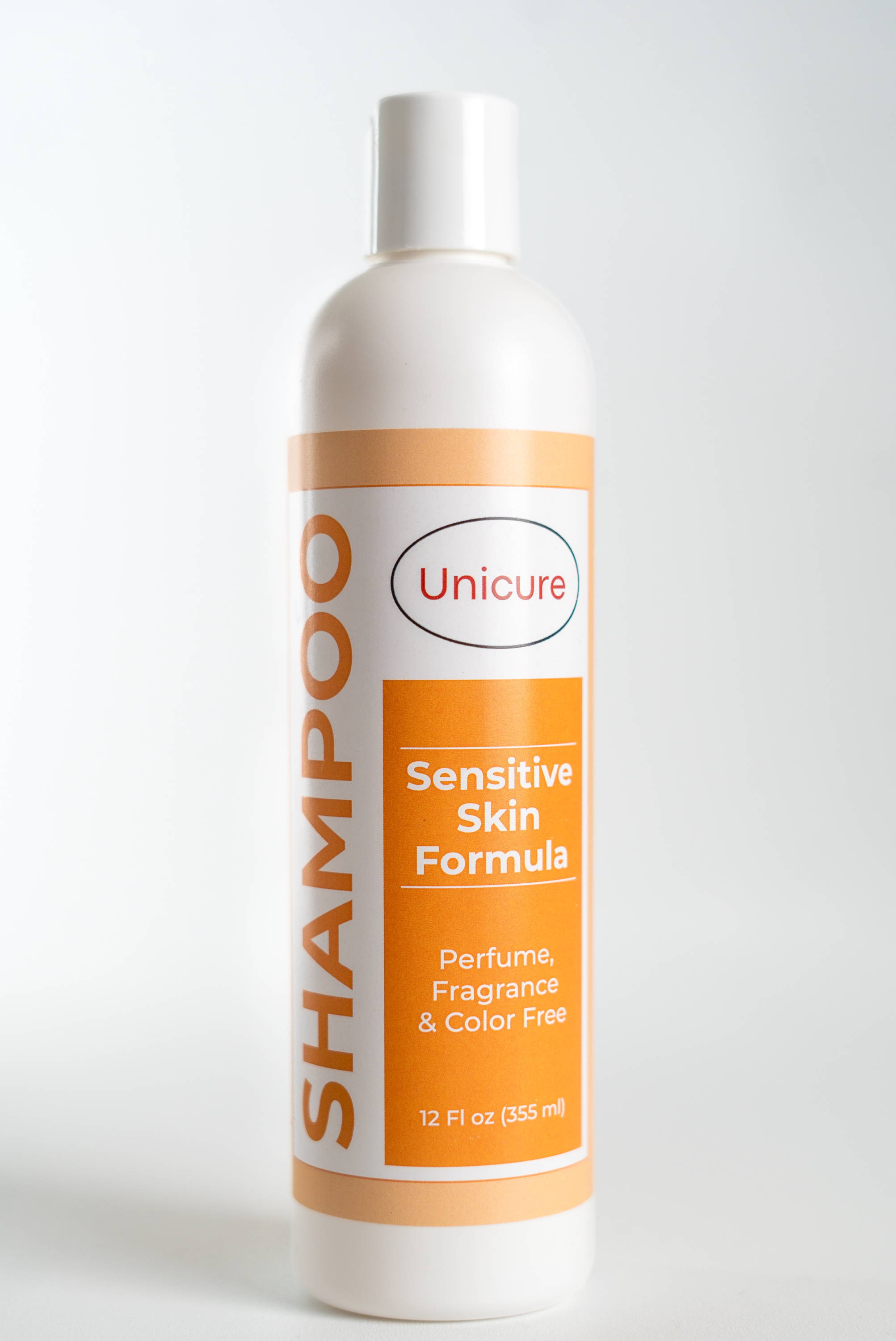 Unicure Sensitive Skin Formula Shampoo, 12 fl oz bottle