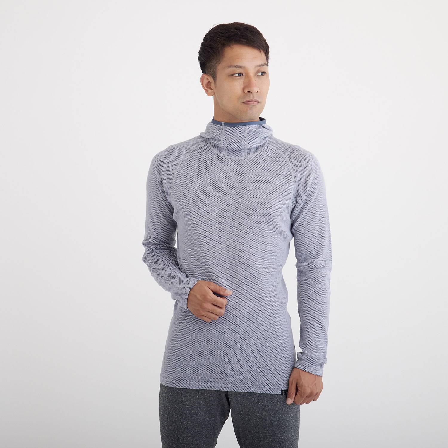 Teton Bros.（ティートンブロス）/MOB ウール フーディ/グレー/MENS