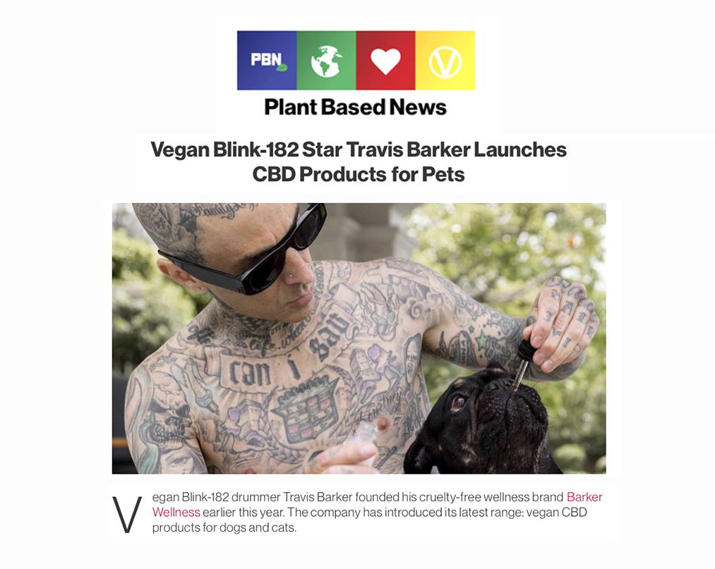 Barker Wellness CBD for Pets x Plant Based News