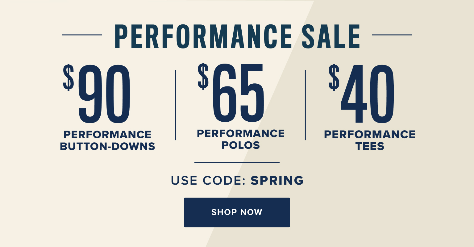 Performance Sale 