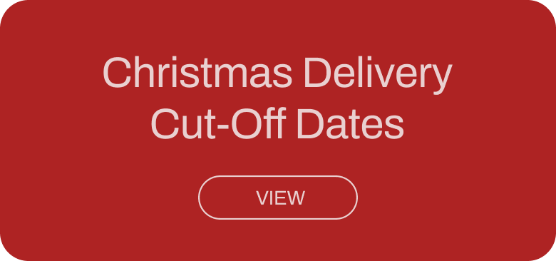 Christmas Delivery Cut-Off Dates