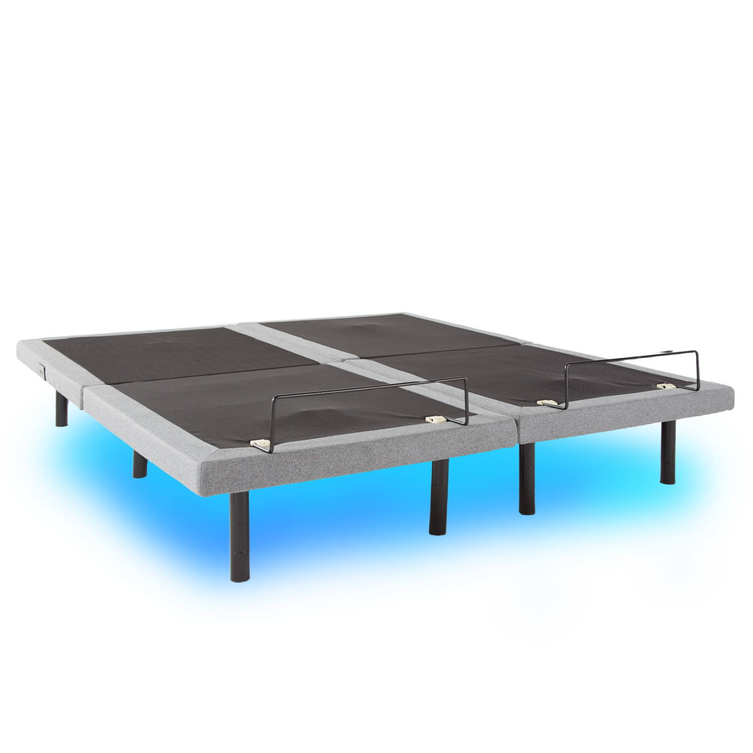 Stay safe int he night with underbed lighting for convenience while using her adjustable base.