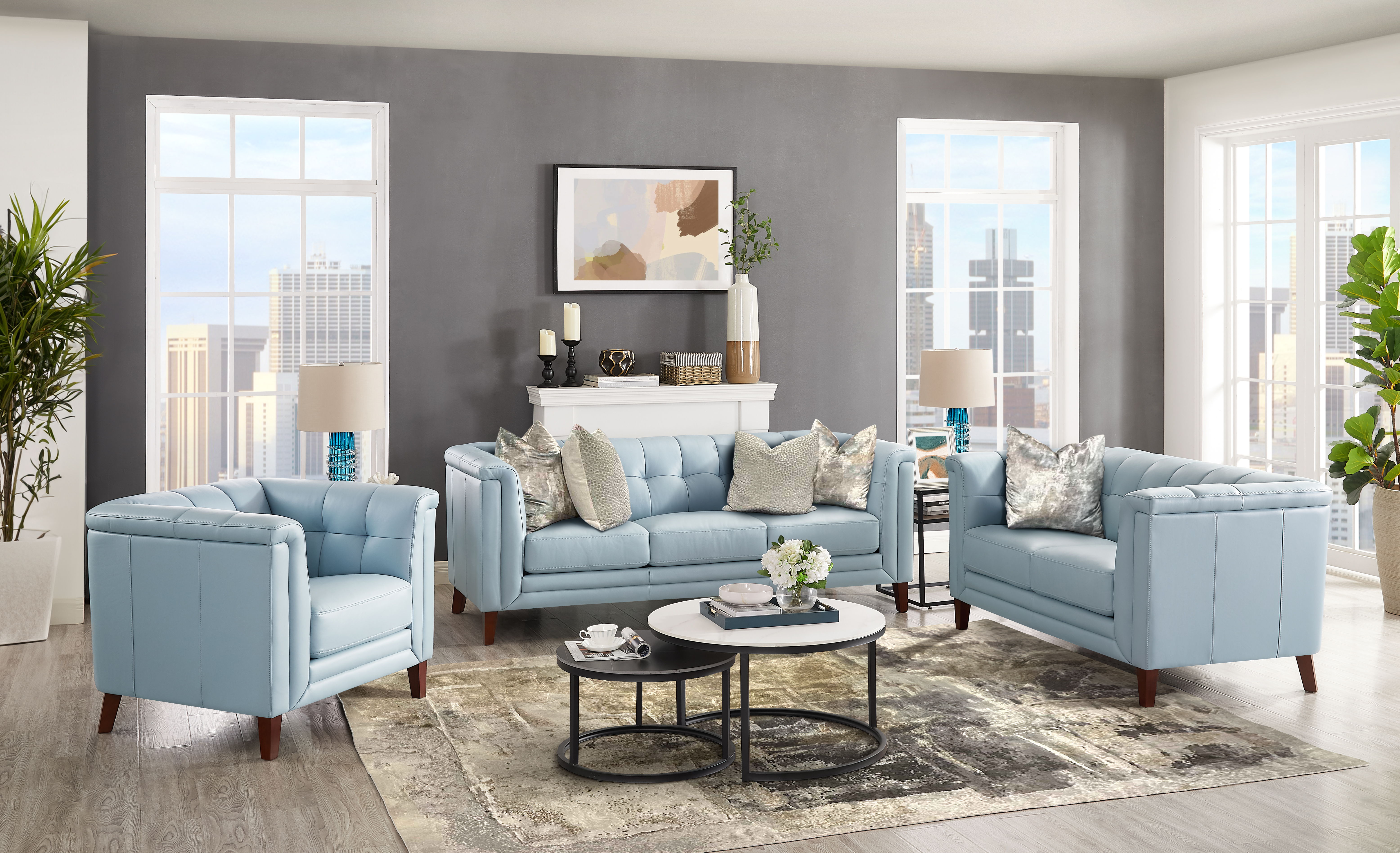 Arvo leather sofa collection
