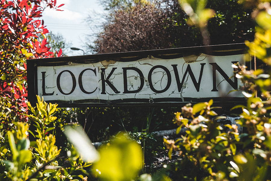 lockdown sign