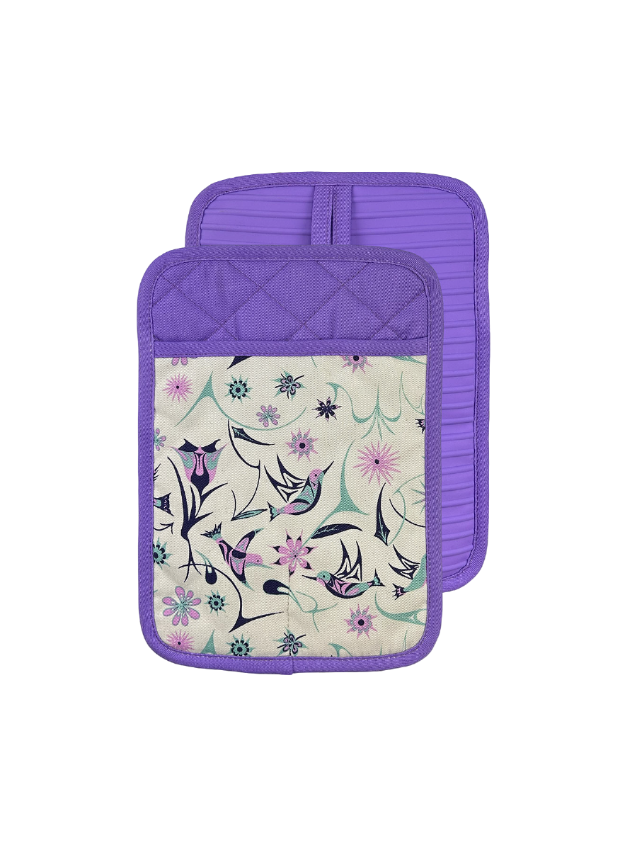 Hummingbirds Oven Mitt
