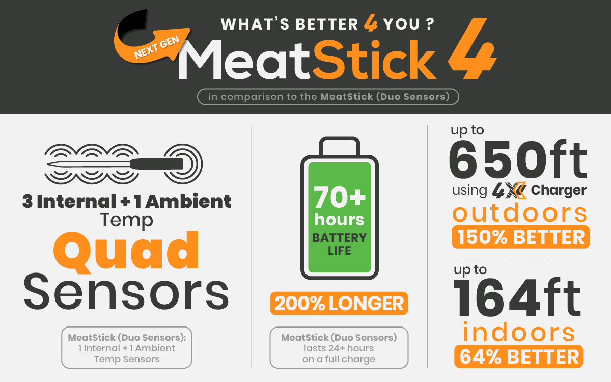 The MeatStick 4 Comparison & New Special Features