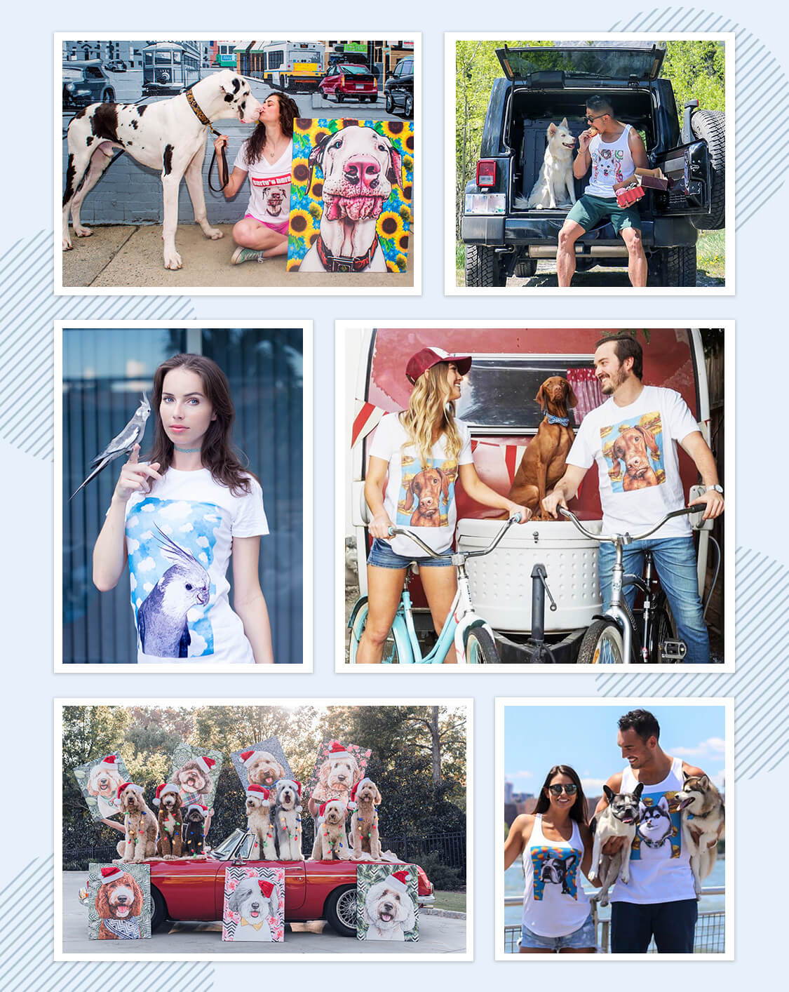 Previous pop your pup pawfluencers we've worked with