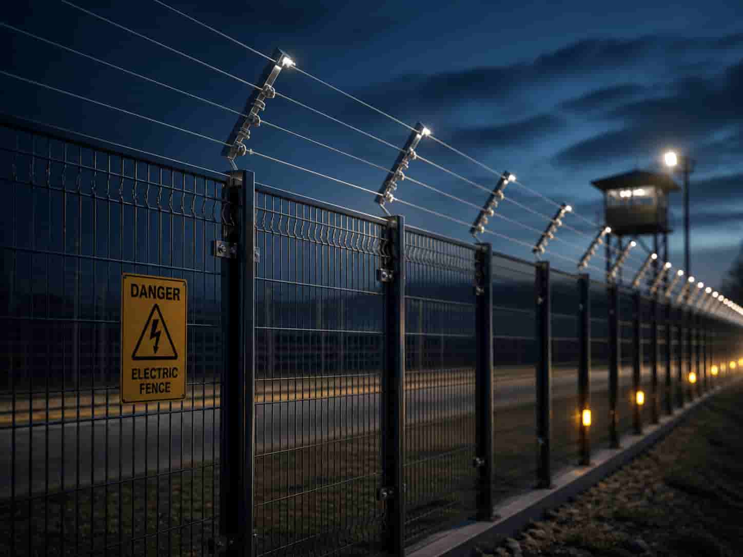 Electric fence zones