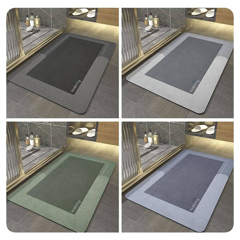 Super Absorbent Mat Hidirty shower mat quick drying