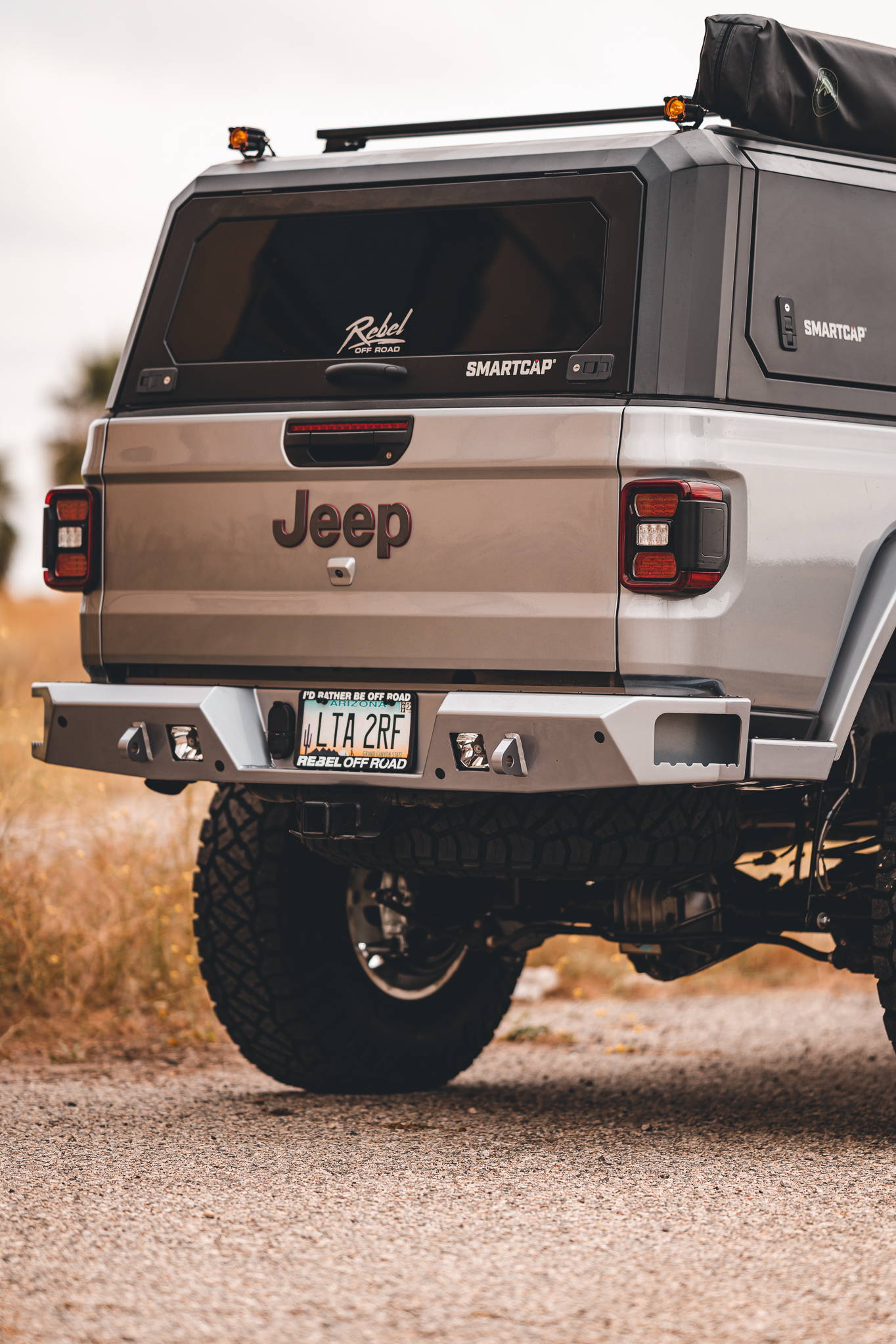 The Ultimate Off-Road Warrior: Rebel Off Road's Jeep Gladiator with SmartCap and Recon Coilover Kit