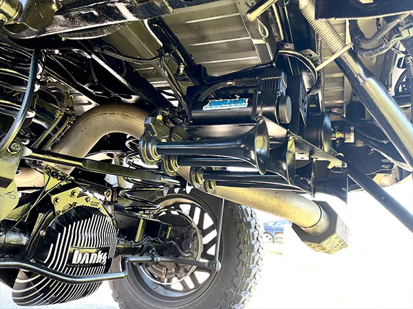 Completed Conductor's Special 244K Spare Tire Delete setup on Matt's 2016 Dodge Ram 2500