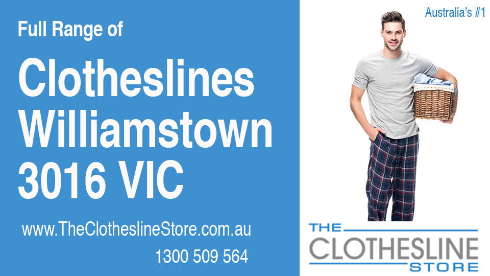 New Clotheslines in Williamstown Victoria 3016