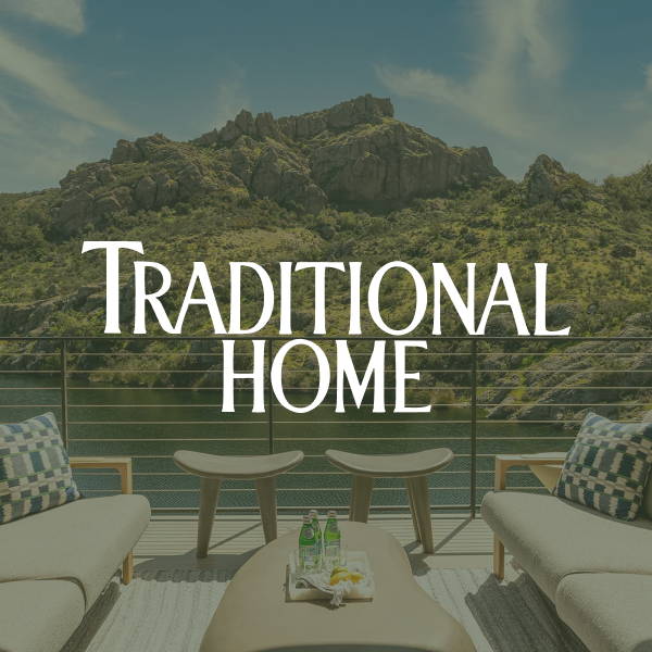 Interior Designer Maya Williams featured in Traditional Home Magazine April 2018