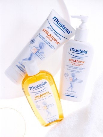 1999 - Lancio delle linea Mustela® Dermo-pediatria, con crema emolliente Stelatopia