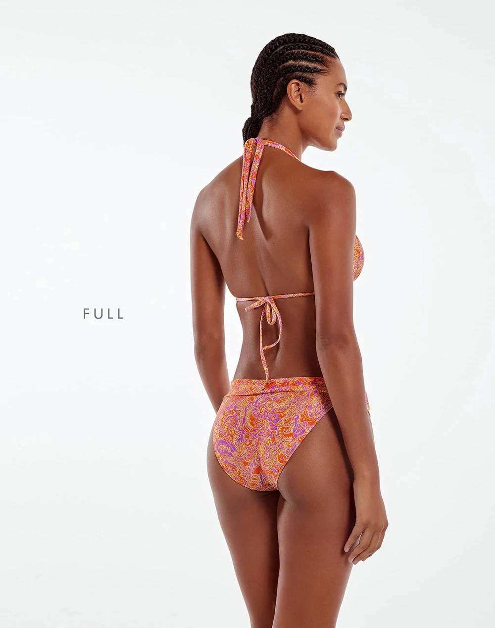 Alluring Stars & Stripes Denim Thong Bikini – Sunset and Swim