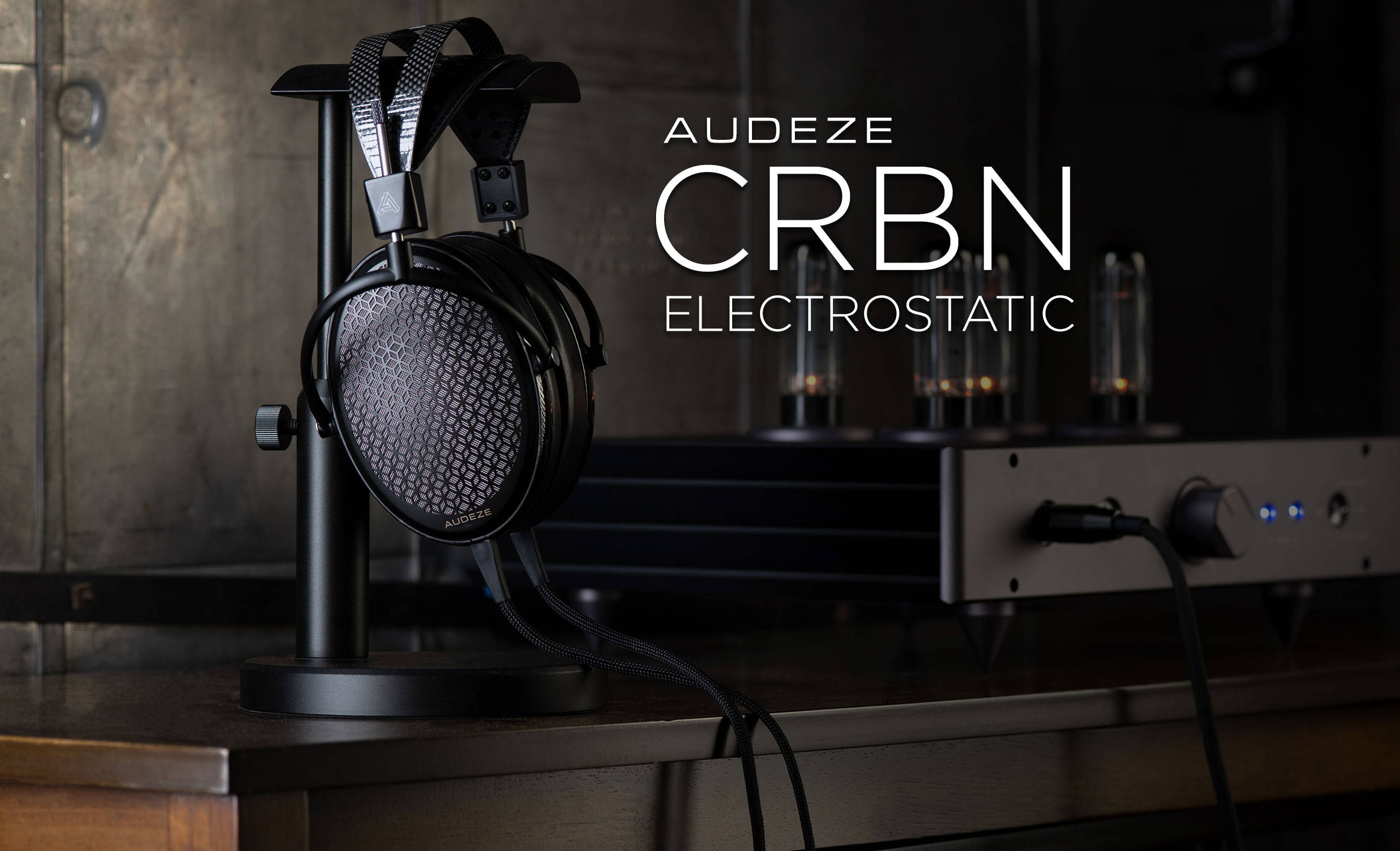CRBN Electrostatic flagship headphones banner image