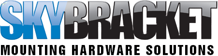 Logo of SkyBracket with blue and black text.
