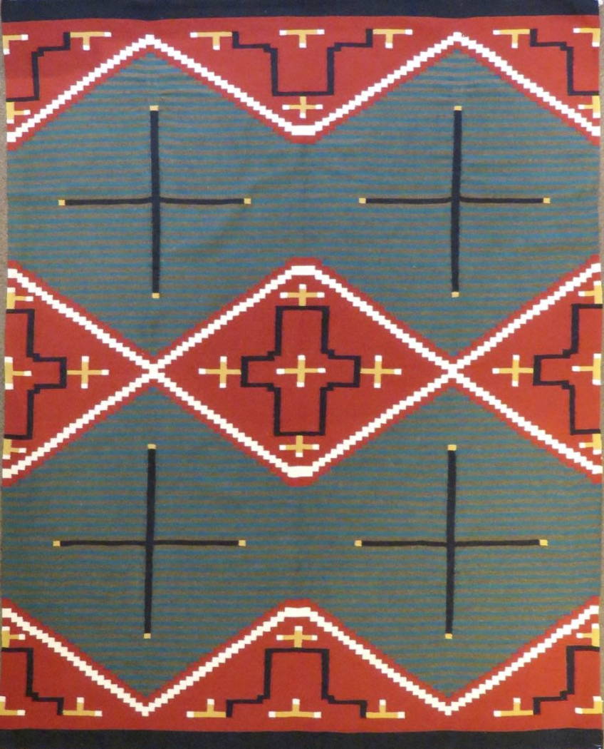 Navajo Weavings. David Yarrow Photography. Native American Art. Moki. Amerian Flag. Diamond Rug Design