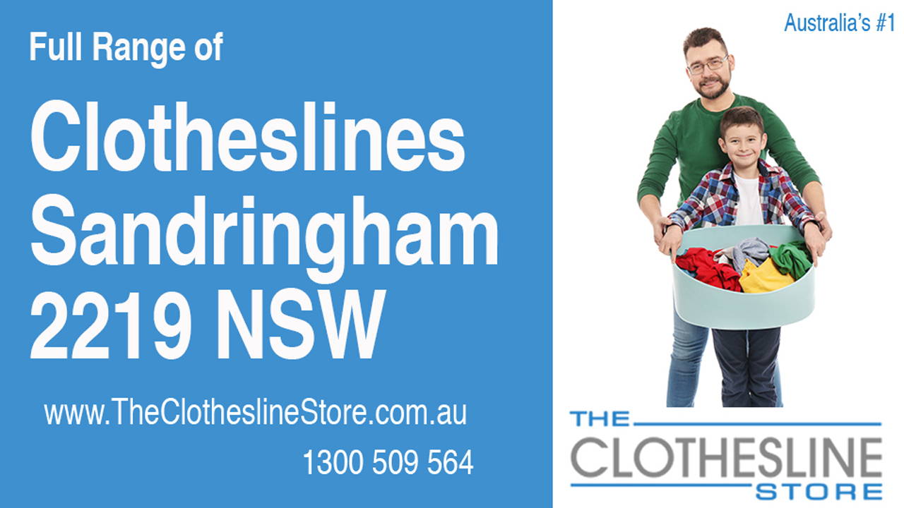 Clotheslines Sandringham 2219 NSW