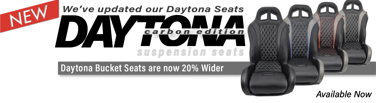 Daytona carbon edition suspension seats