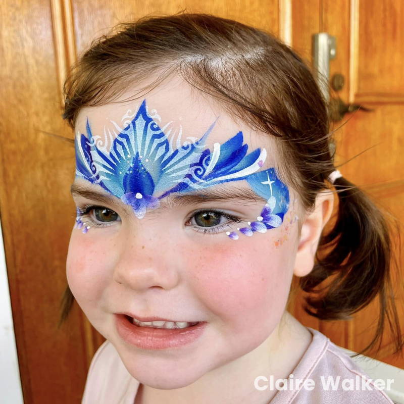 butterfly mask face paint easy