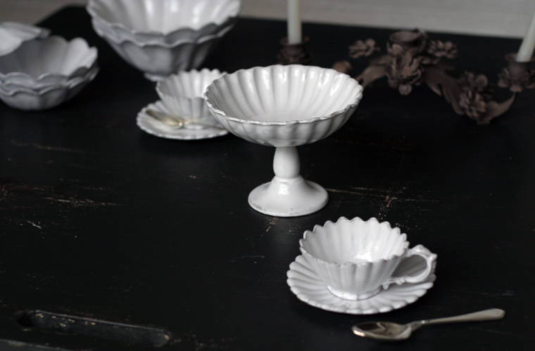 Astier de Villatte Peggy/スモールディッシュハート・コンポート ...