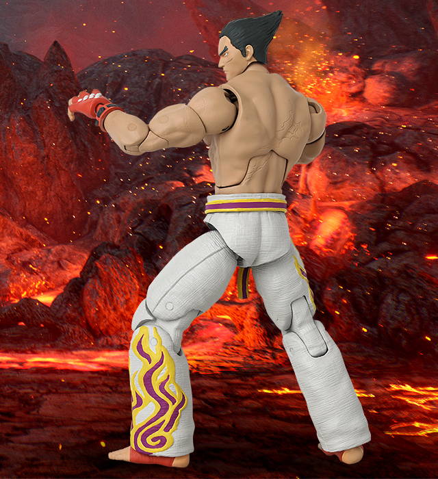 Bandai Tekken Game Dimensions Kazuya Mishima 6.7-in Action Figure