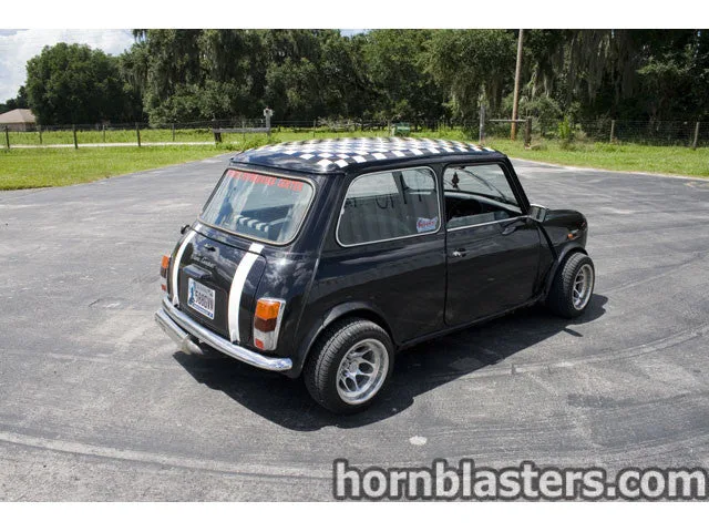 Left-side exterior Chad's MINI Cooper door and fender lines with classic compact proportions gallery photo 5