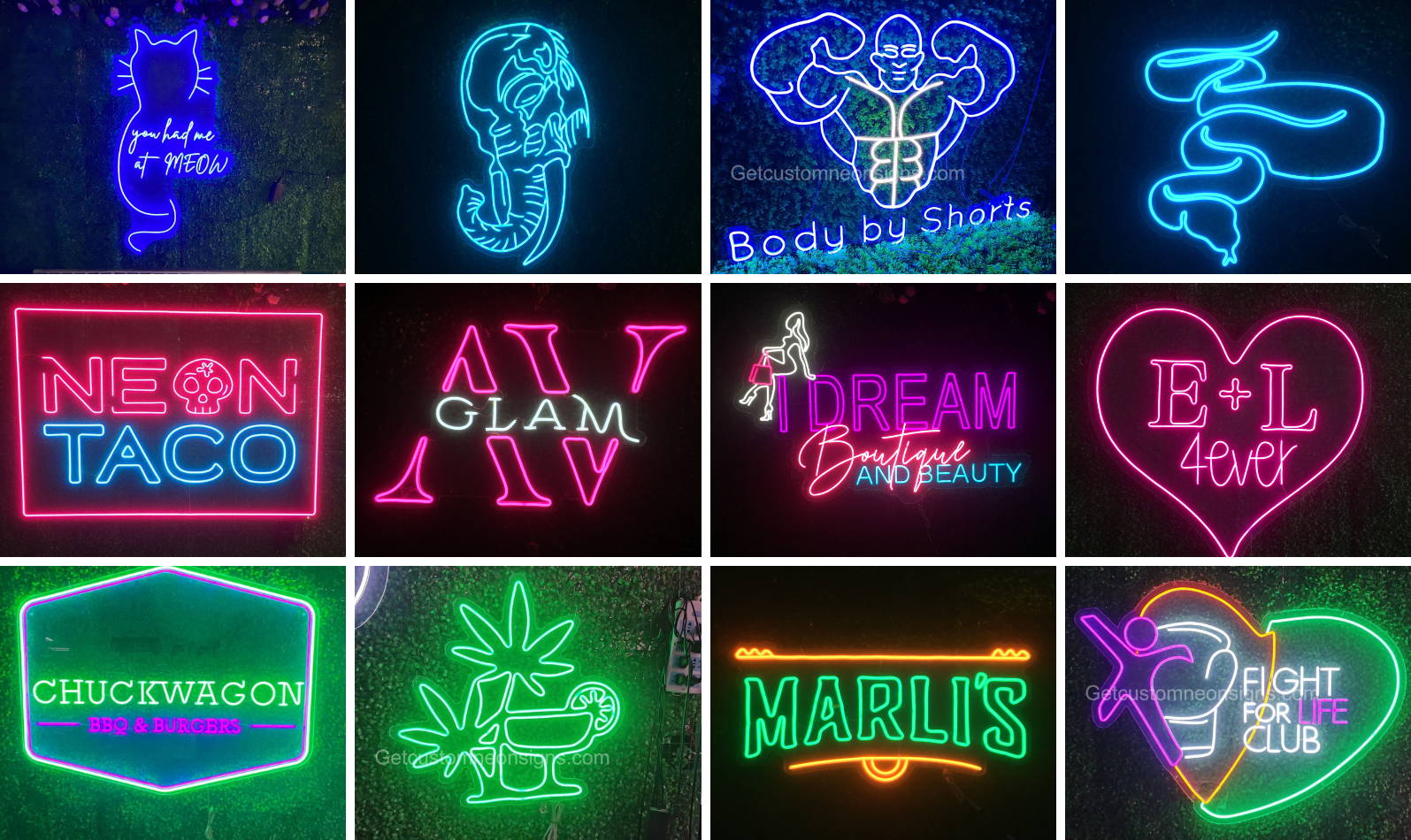 Custom Neon Signs Made By Us