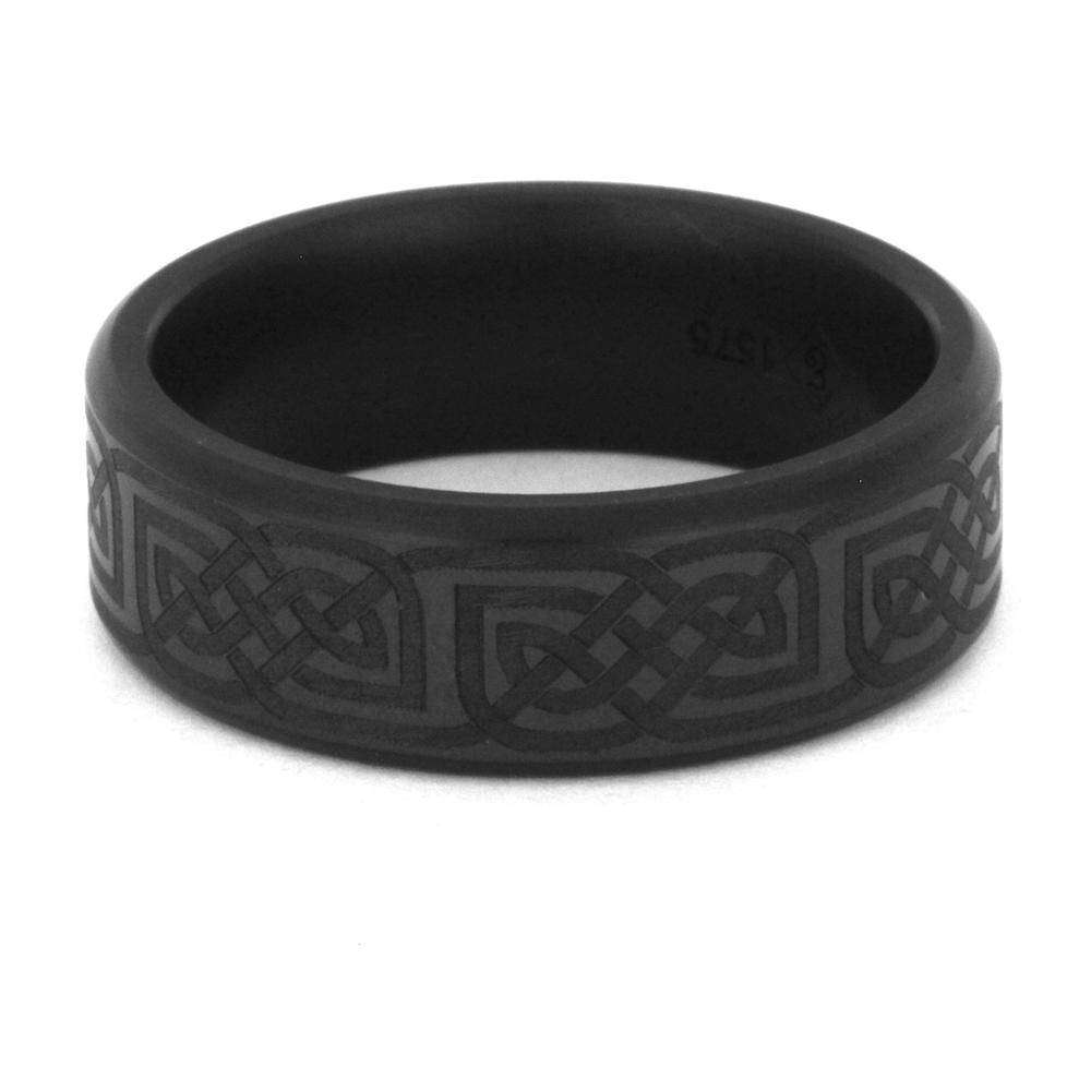 ELYSIUM RING WITH CELTIC KNOT ENGRAVING