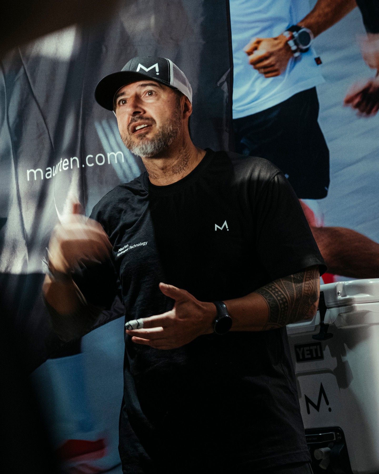 Maurten fueling workshop before the Saturday Long Run