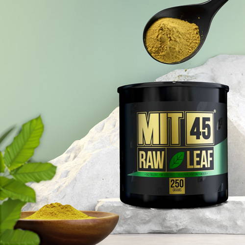 MIT 45 Green Leaf Kratom Powder 250 Grams
