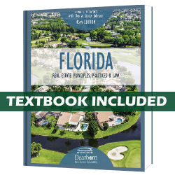 Florida Sales Associate Pre-Licensing Textbook Included with Class
