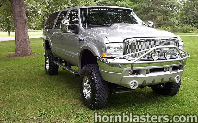2004 Ford Excursion Train Horn Install