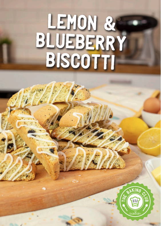 Lemon & Blueberry Biscotti