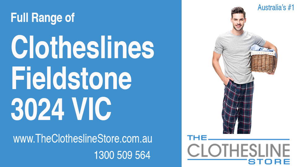 New Clotheslines in Fieldstone Victoria 3024