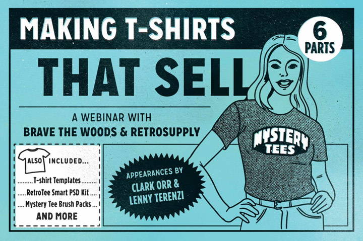 The beginner's guide to making t-shirts that sell.
