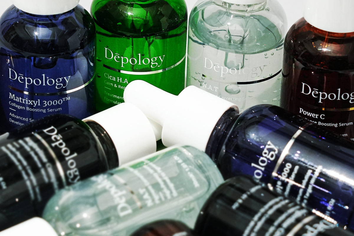 Depology All Serums for all different skin types 