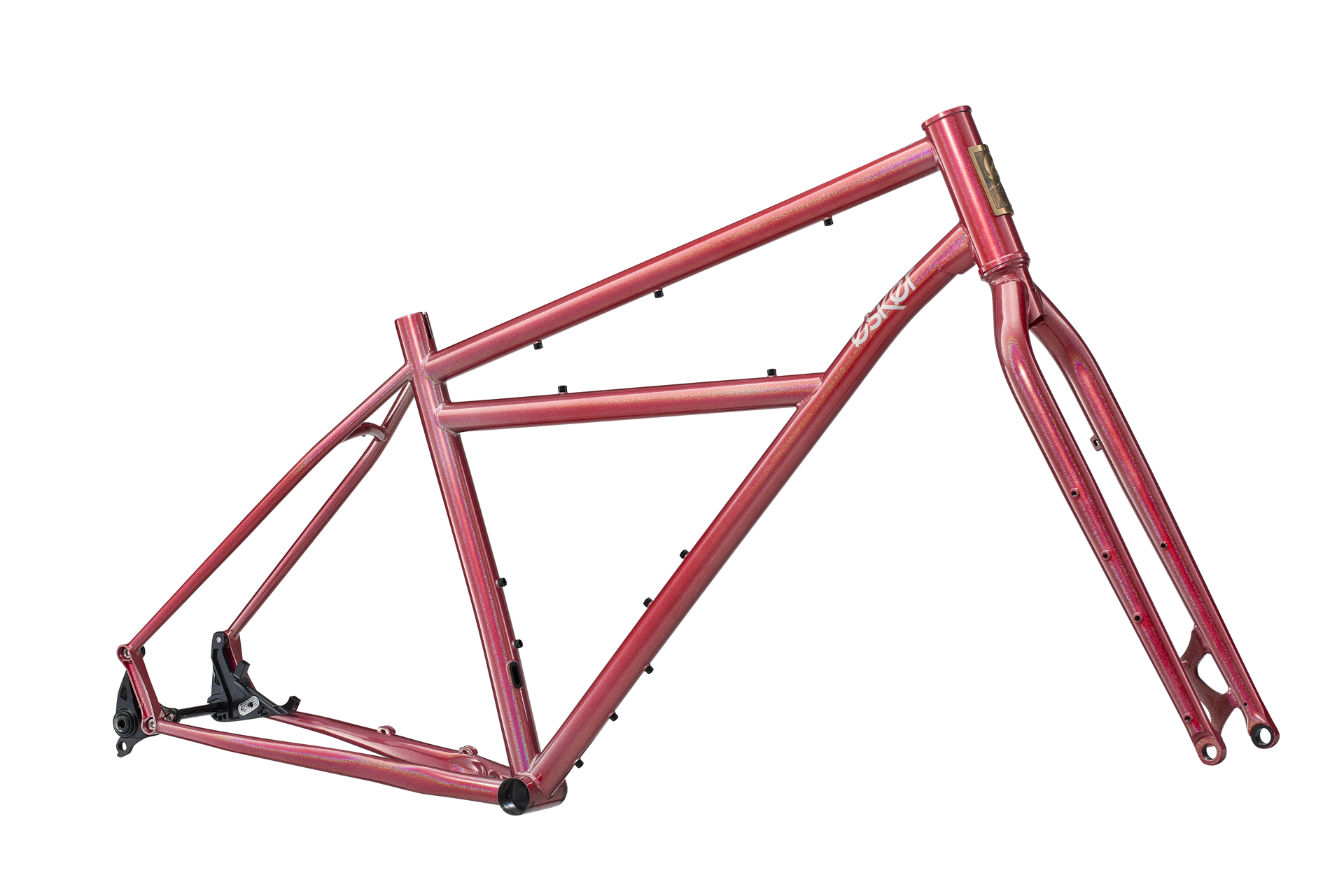 Solitaire frameset and steel Fork Yeah fork