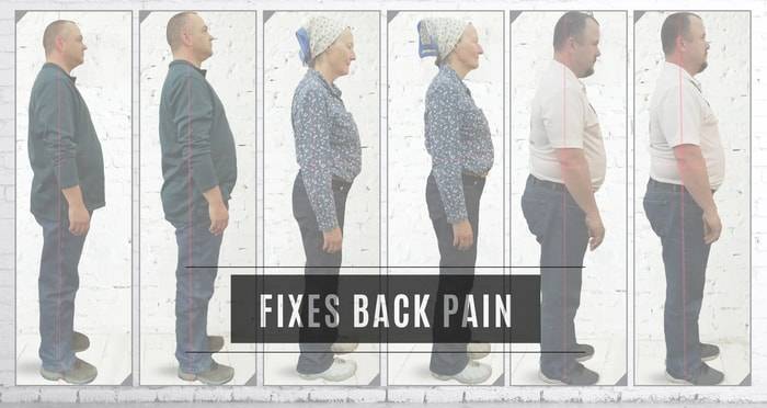 pureposture, posture, before and after images, spinal alignment