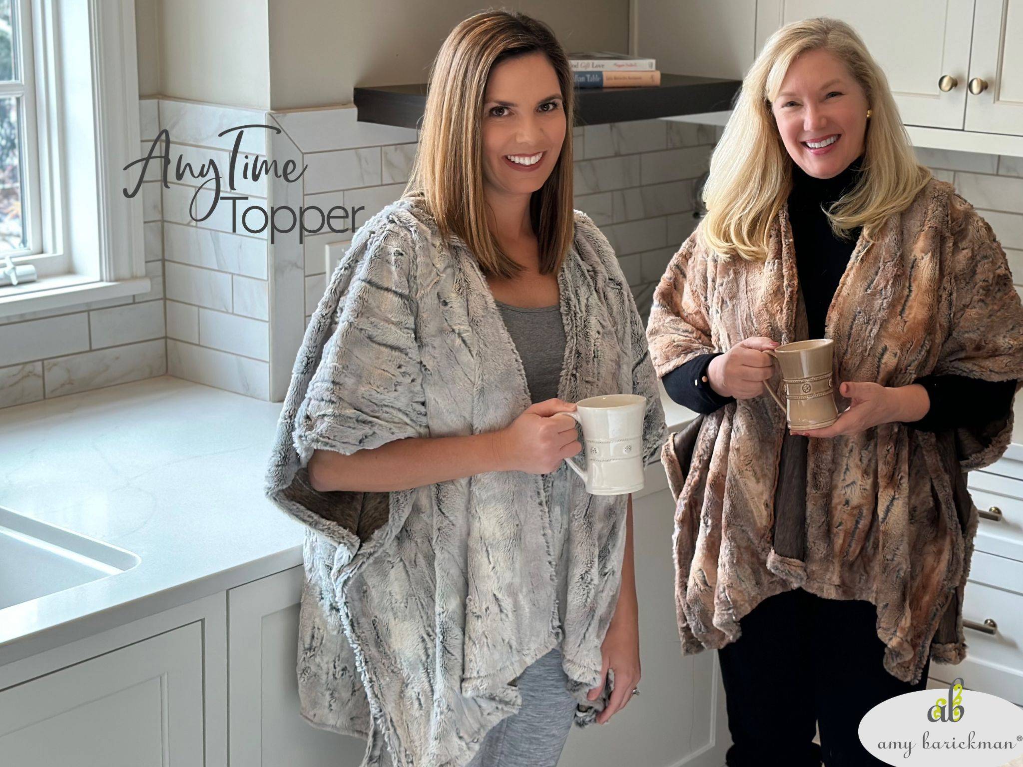 Anytime topper by Amy Barickman in Luxe Cuddle