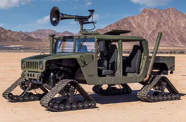 Humvee with KM-165 Ship Horn