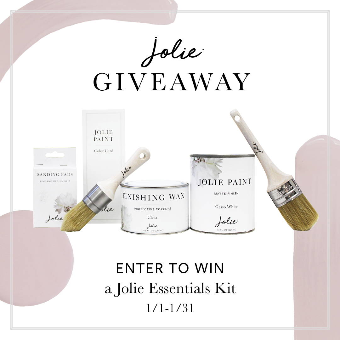 Jolie Essentials Kit Giveaway Announcement banner